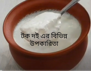 টক দই খাওয়ার উপকারিতা